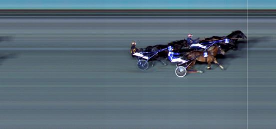 Målfoto for løp 2 på bane BI den 30.11.2024