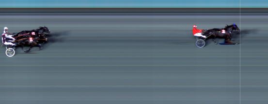 Målfoto for løp 3 på bane BI den 30.11.2024