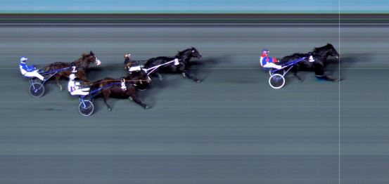 Målfoto for løp 6 på bane BI den 30.11.2024