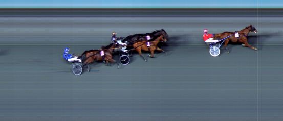 Målfoto for løp 8 på bane BI den 30.11.2024