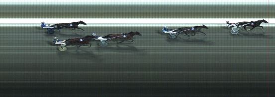 Målfoto for løp 2 på bane BJ den 14.01.2015