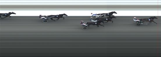 Målfoto for løp 2 på bane BJ den 05.02.2015