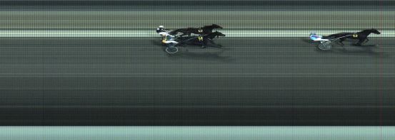 Målfoto for løp 1 på bane BJ den 25.02.2015