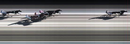 Målfoto for løp 4 på bane BJ den 15.10.2015