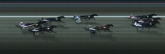 Målfoto for løp 1 på bane BJ den 11.11.2015