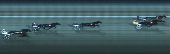 Målfoto for løp 3 på bane BJ den 22.12.2015