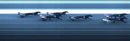 Målfoto for løp 3 på bane BJ den 23.01.2016