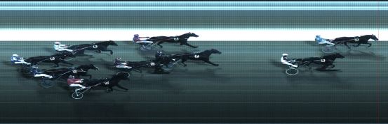 Målfoto for løp 7 på bane BJ den 23.01.2016