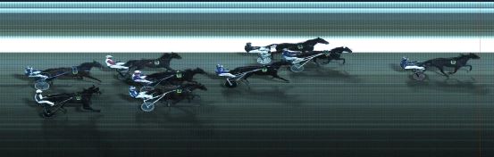 Målfoto for løp 9 på bane BJ den 23.01.2016