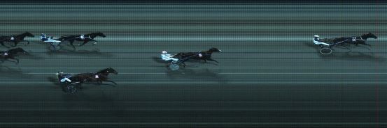 Målfoto for løp 8 på bane BJ den 10.02.2016