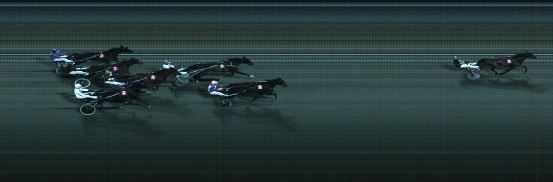 Målfoto for løp 3 på bane BJ den 23.03.2016