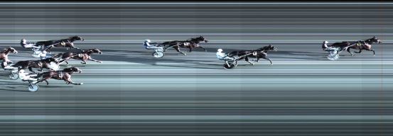 Målfoto for løp 1 på bane BJ den 30.03.2016