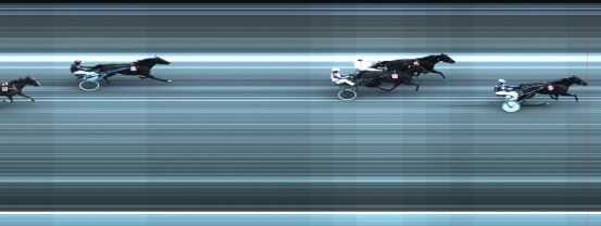 Målfoto for løp 3 på bane BJ den 14.04.2016