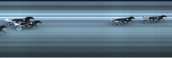 Målfoto for løp 1 på bane BJ den 20.04.2016