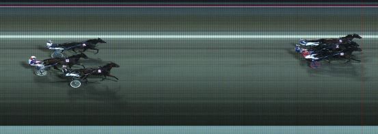 Målfoto for løp 8 på bane BJ den 31.08.2016