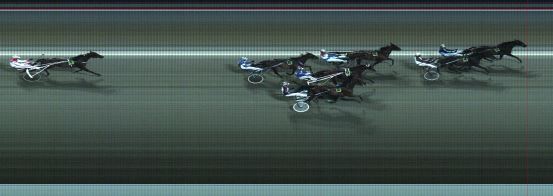 Målfoto for løp 9 på bane BJ den 31.08.2016