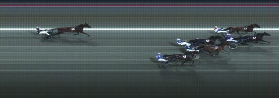 Målfoto for løp 5 på bane BJ den 07.09.2016