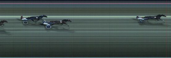 Målfoto for løp 6 på bane BJ den 28.09.2016