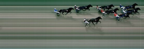 Målfoto for løp 6 på bane BJ den 09.08.2017