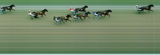 Målfoto for løp 5 på bane BJ den 04.09.2017