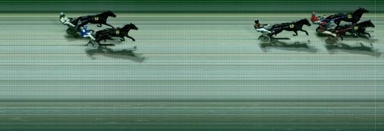 Målfoto for løp 1 på bane BJ den 11.10.2017