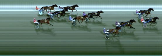 Målfoto for løp 1 på bane BJ den 29.11.2017