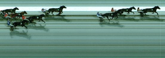 Målfoto for løp 4 på bane BJ den 31.01.2018