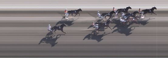 Målfoto for løp 2 på bane BJ den 01.03.2018