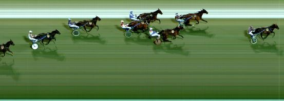 Målfoto for løp 7 på bane BJ den 07.03.2018