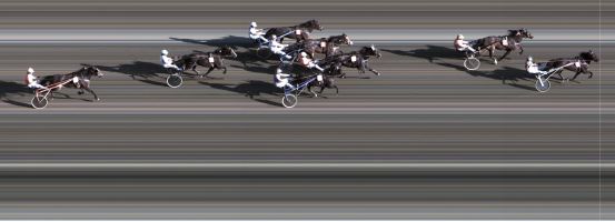 Målfoto for løp 3 på bane BJ den 27.06.2018