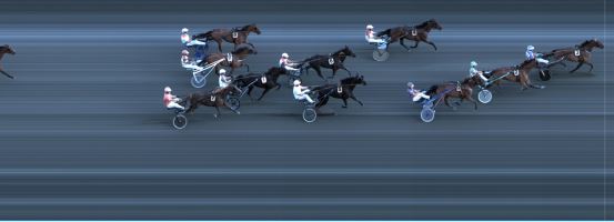 Målfoto for løp 7 på bane BJ den 01.08.2018