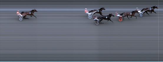 Målfoto for løp 4 på bane BJ den 20.11.2018