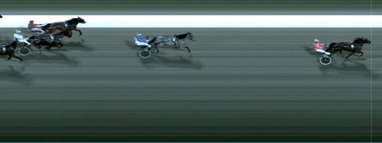 Målfoto for løp 4 på bane BJ den 09.01.2019