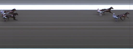 Målfoto for løp 3 på bane BJ den 07.02.2019