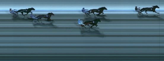 Målfoto for løp 8 på bane BJ den 20.02.2019