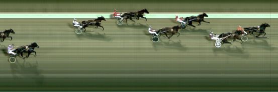 Målfoto for løp 7 på bane BJ den 18.09.2019