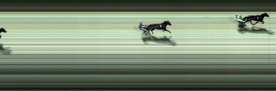 Målfoto for løp 8 på bane BJ den 16.10.2019