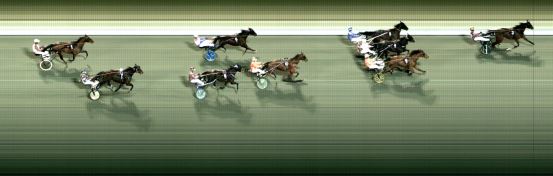 Målfoto for løp 6 på bane BJ den 12.02.2020