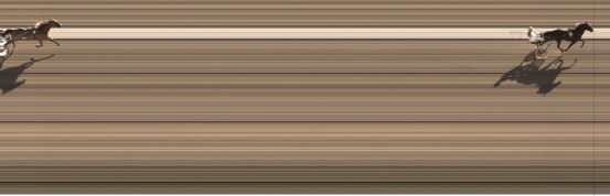 Målfoto for løp 2 på bane BJ den 13.02.2020