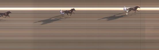 Målfoto for løp 3 på bane BJ den 22.02.2020