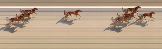 Målfoto for løp 3 på bane BJ den 05.03.2020