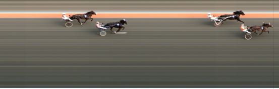 Målfoto for løp 2 på bane BJ den 03.06.2020