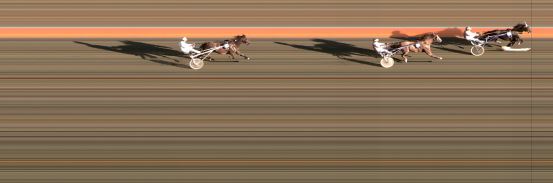 Målfoto for løp 2 på bane BJ den 29.07.2020