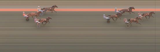 Målfoto for løp 3 på bane BJ den 03.08.2020