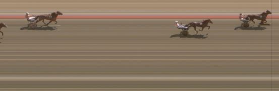 Målfoto for løp 5 på bane BJ den 03.08.2020