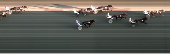 Målfoto for løp 3 på bane BJ den 11.08.2020