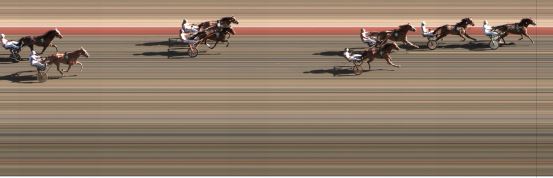 Målfoto for løp 4 på bane BJ den 26.08.2020