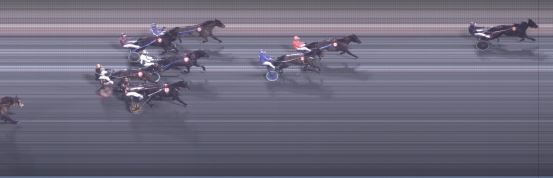 Målfoto for løp 3 på bane BJ den 19.12.2020