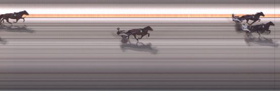 Målfoto for løp 4 på bane BJ den 19.01.2021