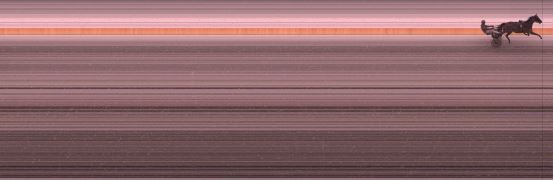 Målfoto for løp 4 på bane BJ den 20.01.2021